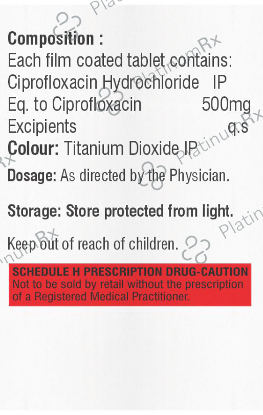 Ciprovil 500 Tablet