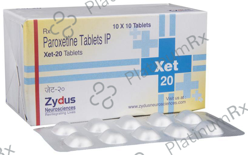 Xet 20mg Tablet 10s
