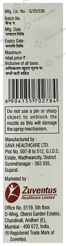 Floresp AZ 140/27.5mcg Nasal Spray 1s