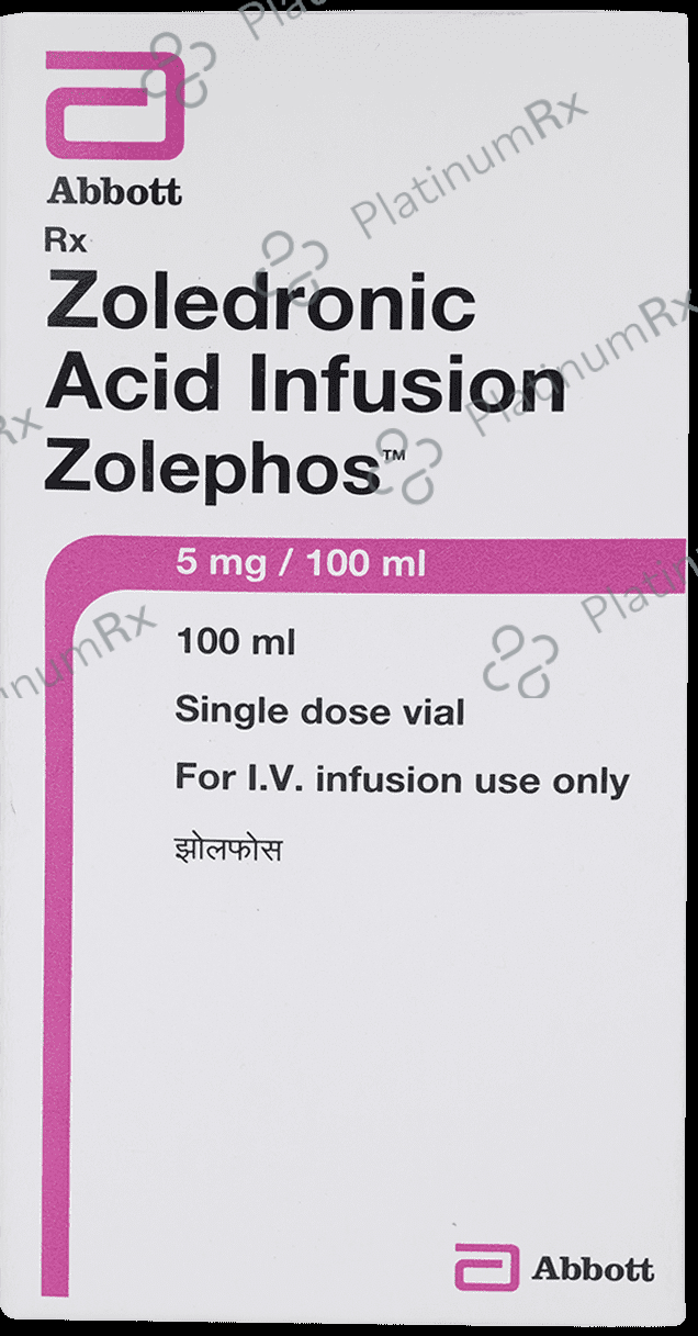 Zolephos 5mg Infusion 100ml
