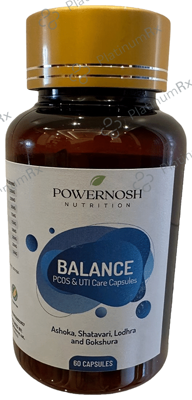 PowerNosh Nutrition Balance PCOs & UTI Care Veg Capsule