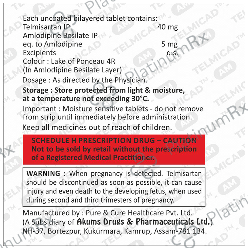 Telmicad-AM Tablet