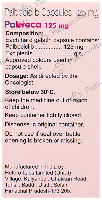 Pabreca 125mg Capsule