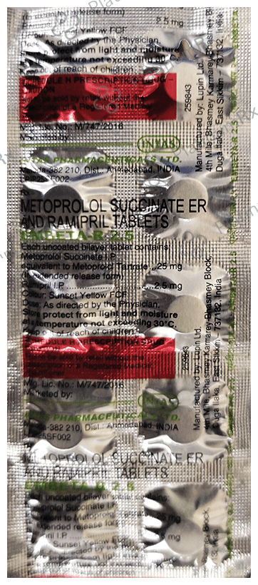 Embeta R 23.75/2.5mg Tablet 10s