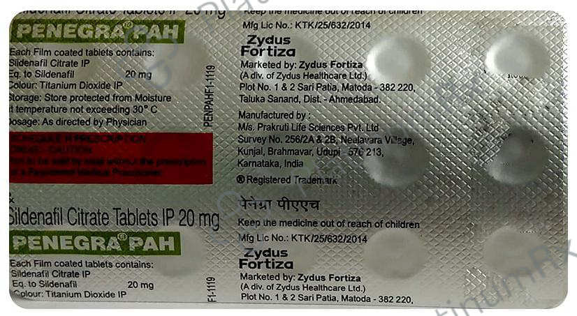 Penegra Pah Tablet