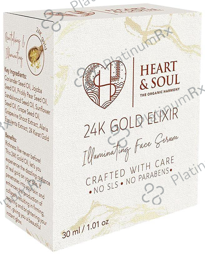 Heart and Soul 24k Gold Elixir Illuminating Serum