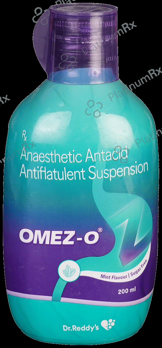 Omez O Mint Oral Suspension 200ml