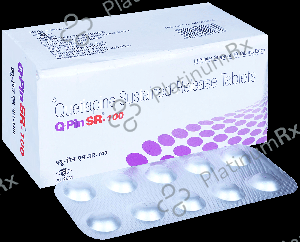 Q Pin SR 100mg Tablet 10s