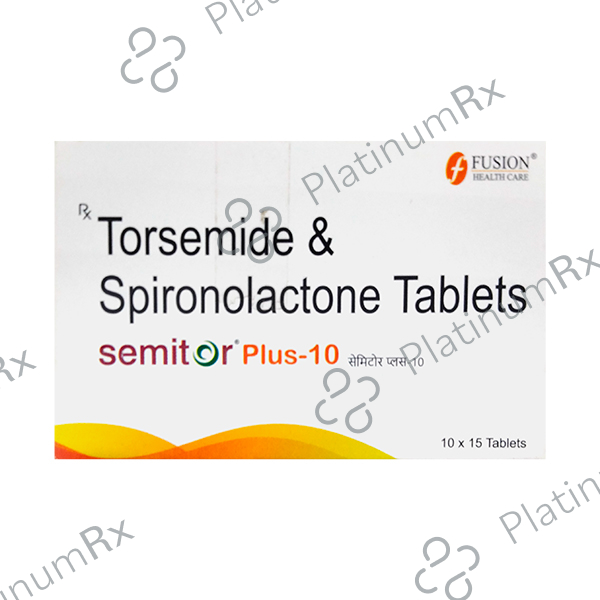 Semitor Plus 50/10mg Tablet 10s