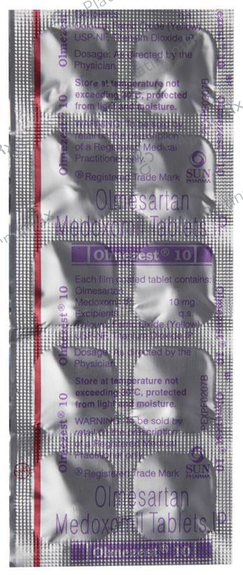 Olmezest 10mg Tablet 10s