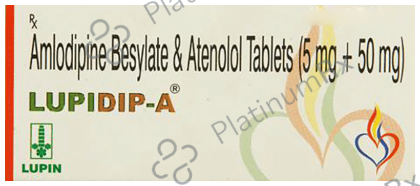Lupidip A 5/50mg Tablet 10s