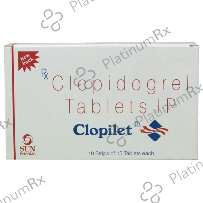 Clopilet 75mg Tablet 15s