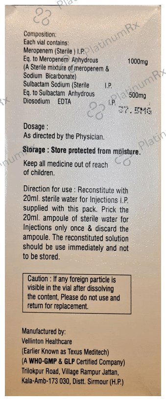 Ecomeron-S EDTA Injection