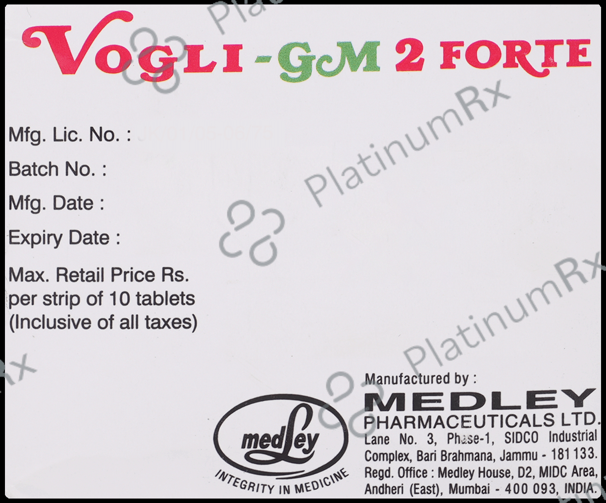 Vogli GM Tablet SR 10s