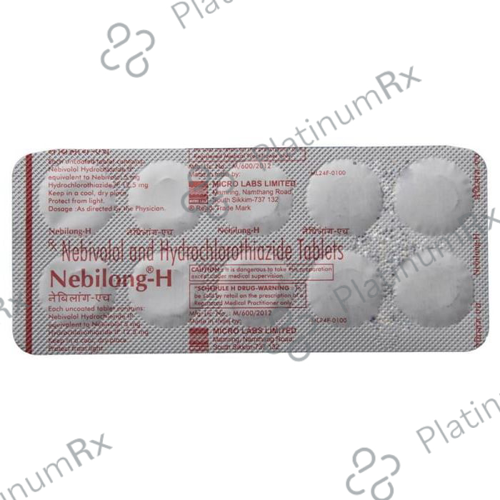 Nebilong H 12.5/5mg Tablet 10s