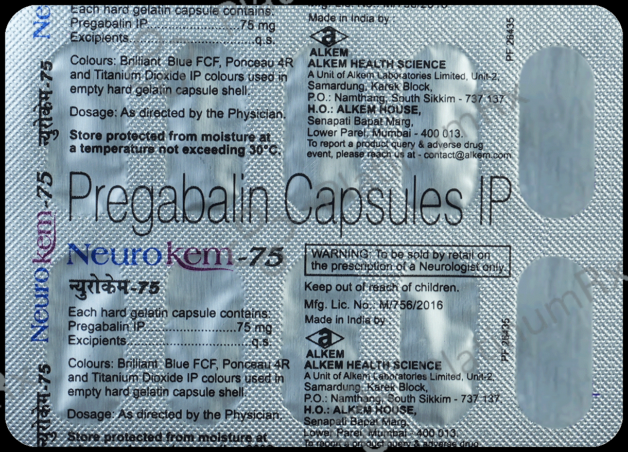 Neurokem 75 Capsule