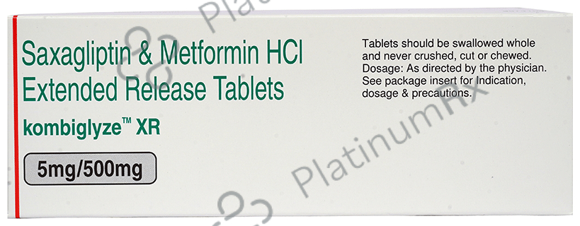 Kombiglyze XR 500/5mg Tablet 7s