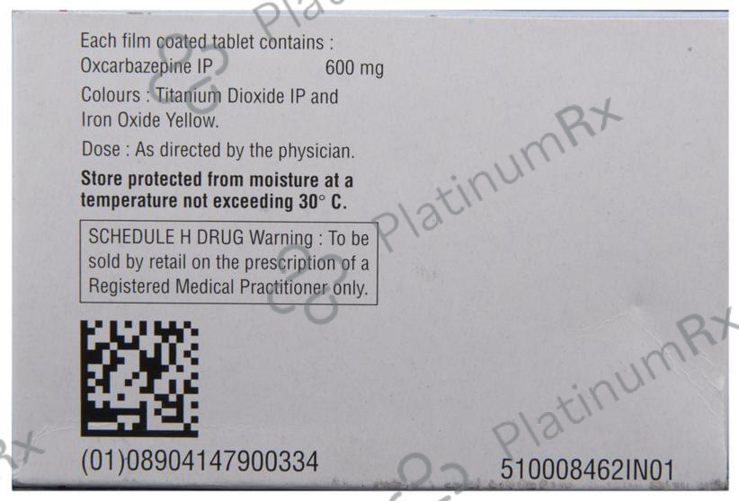 Trioptal 600mg Tablet 10s