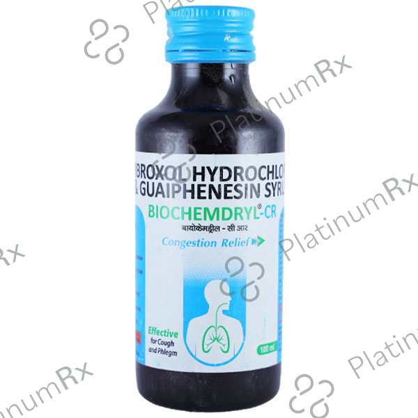 Biochemdryl CR 15/100mg Syrup 100ml
