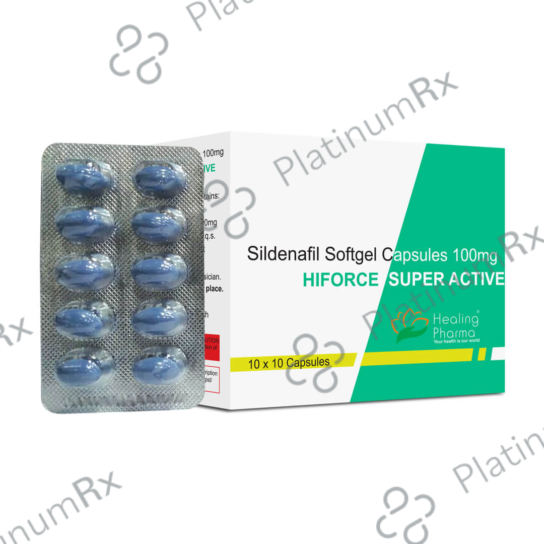 Hiforce Super Active 100mg Capsule 10s
