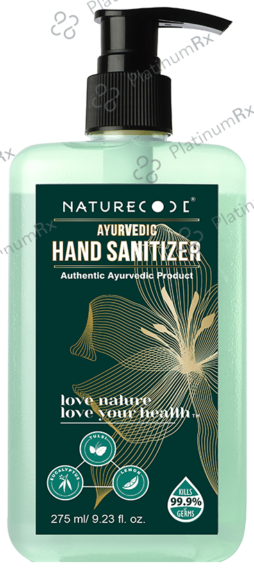 Nature Code Ayurvedic Hand Sanitizer 275 ml