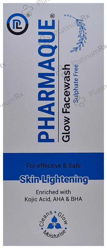 Pharmaque Glow Face Wash(60ml Each) 1 Tube