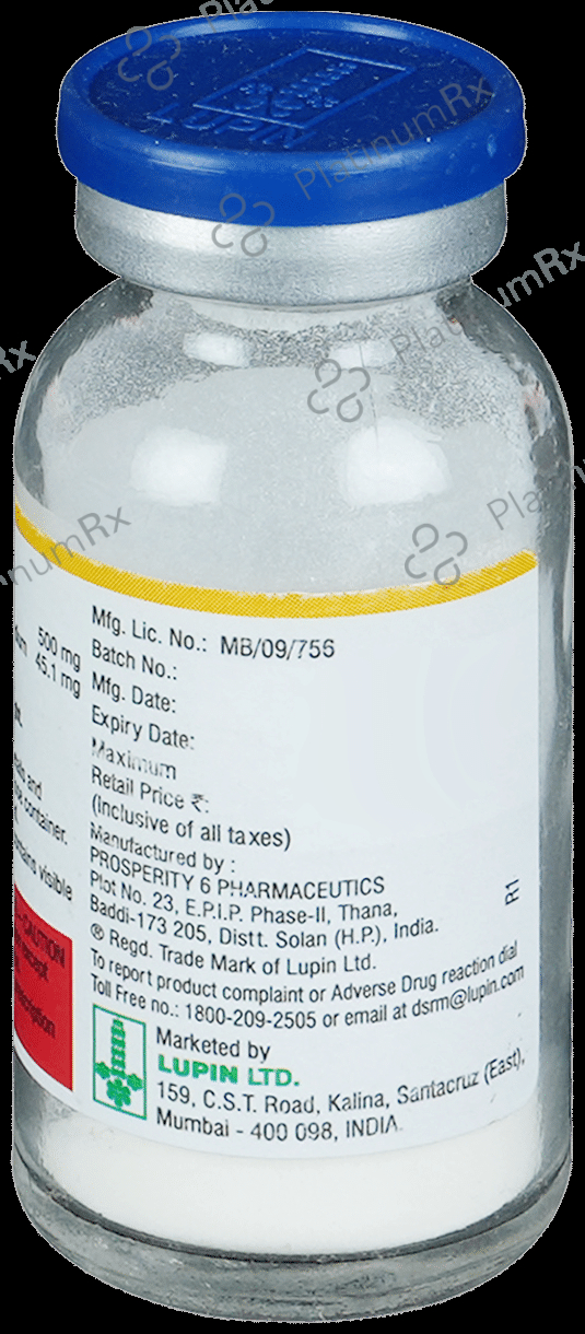 Merotrol 500mg Injection 1s