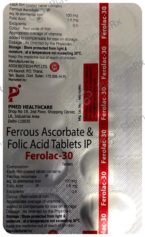 Ferolac 30 Tablet
