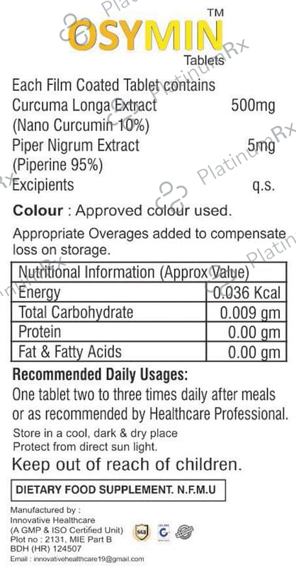 Osymin Tablet 30 tablets