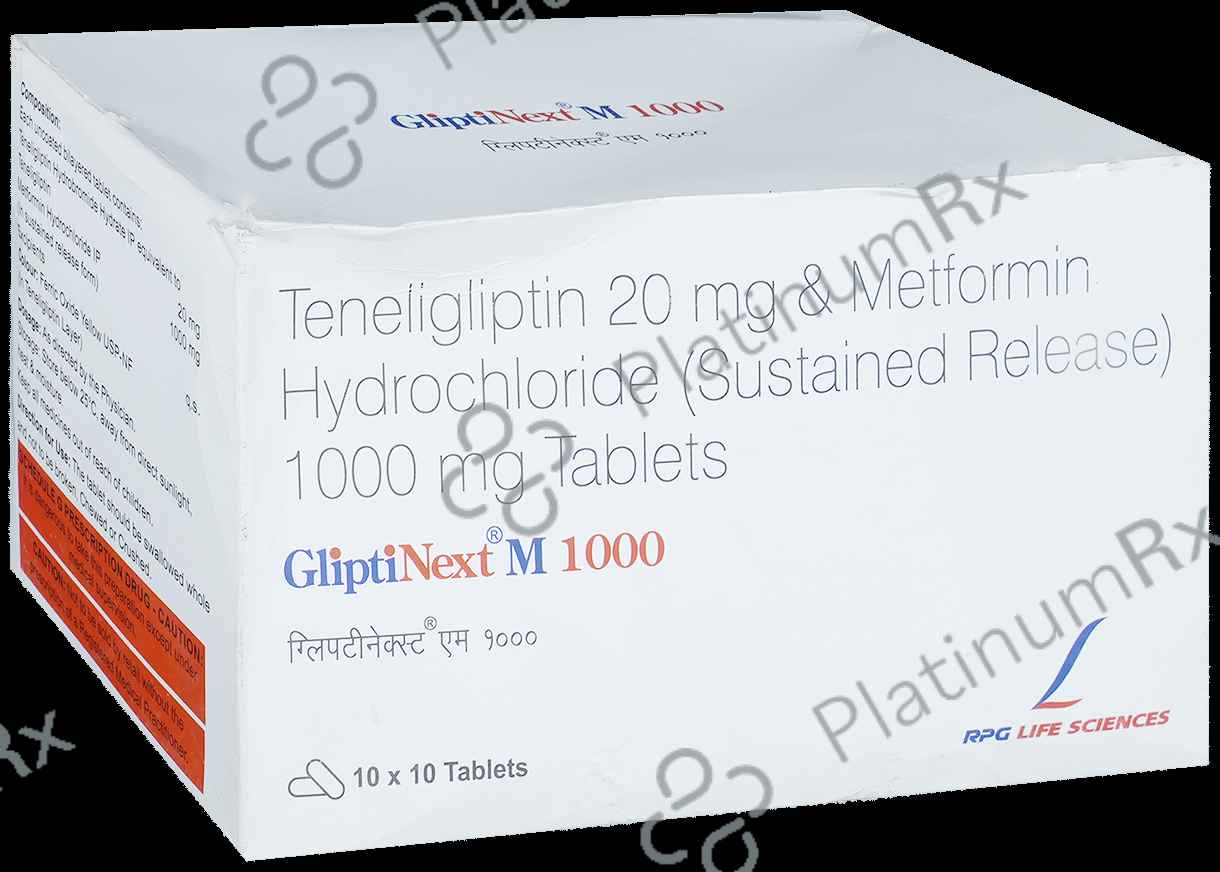 Glipti Next M 1000 Tablet SR