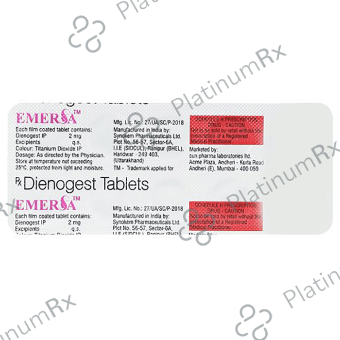 Emersa 2mg Tablet 10s