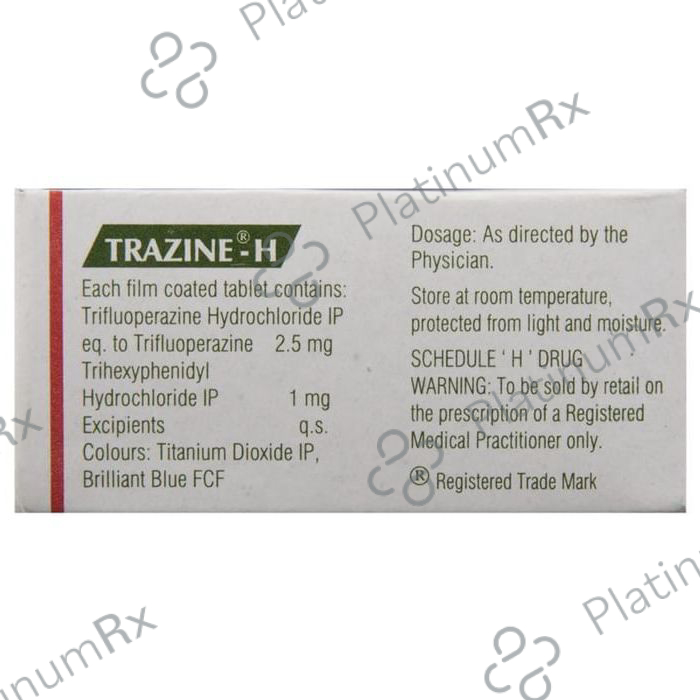 Trazine H 2.5/1mg Tablet 10s