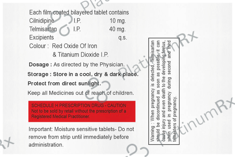 Telbovil LN 10mg/40mg Tablet