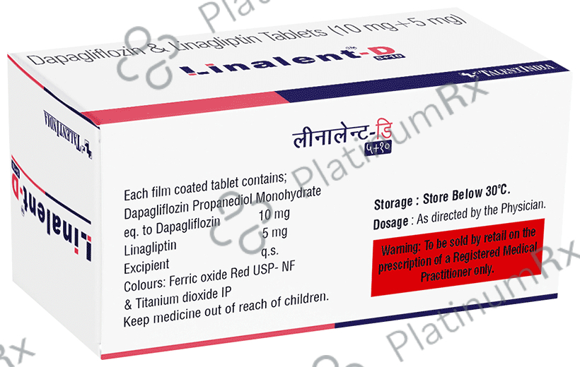 Linalent D 5/10mg Tablet 10s