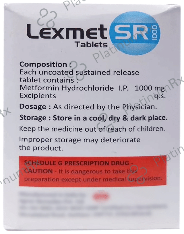 Lexmet SR 1000 Tablet