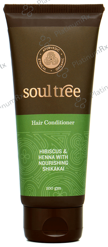 Soul Tree Hibiscus and Henna with Nourishing Shikakai Hair Conditioner 100 gm