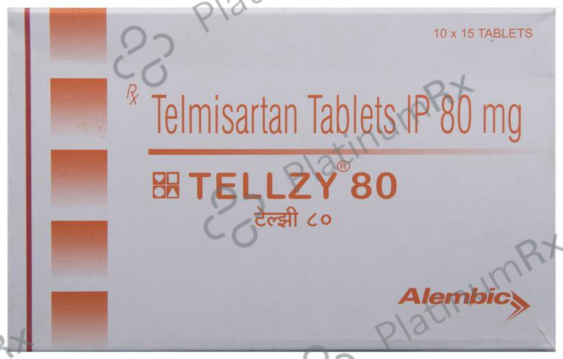 Tellzy 80mg Tablet 15s