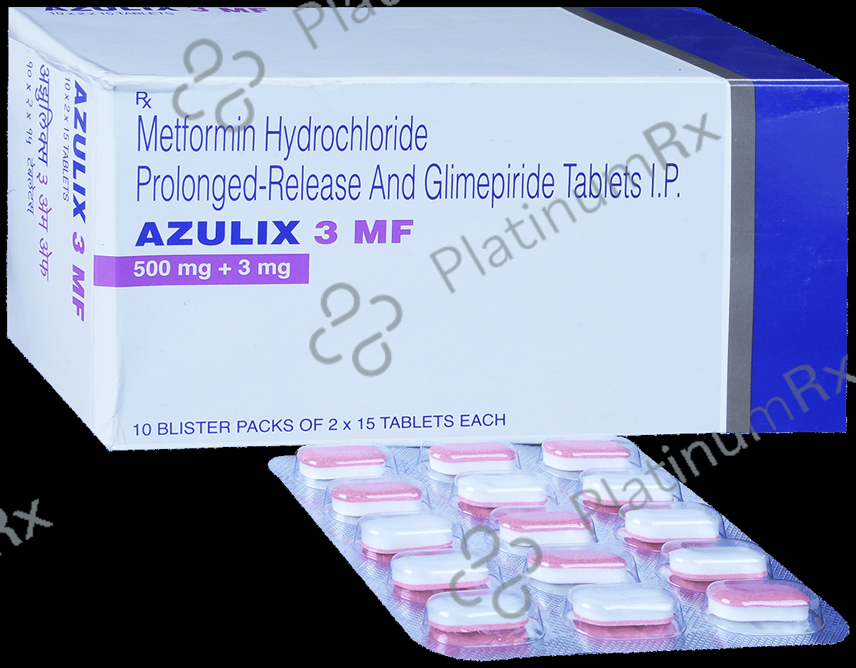 Azulix 3 MF 3/500mg Tablet PR 15s