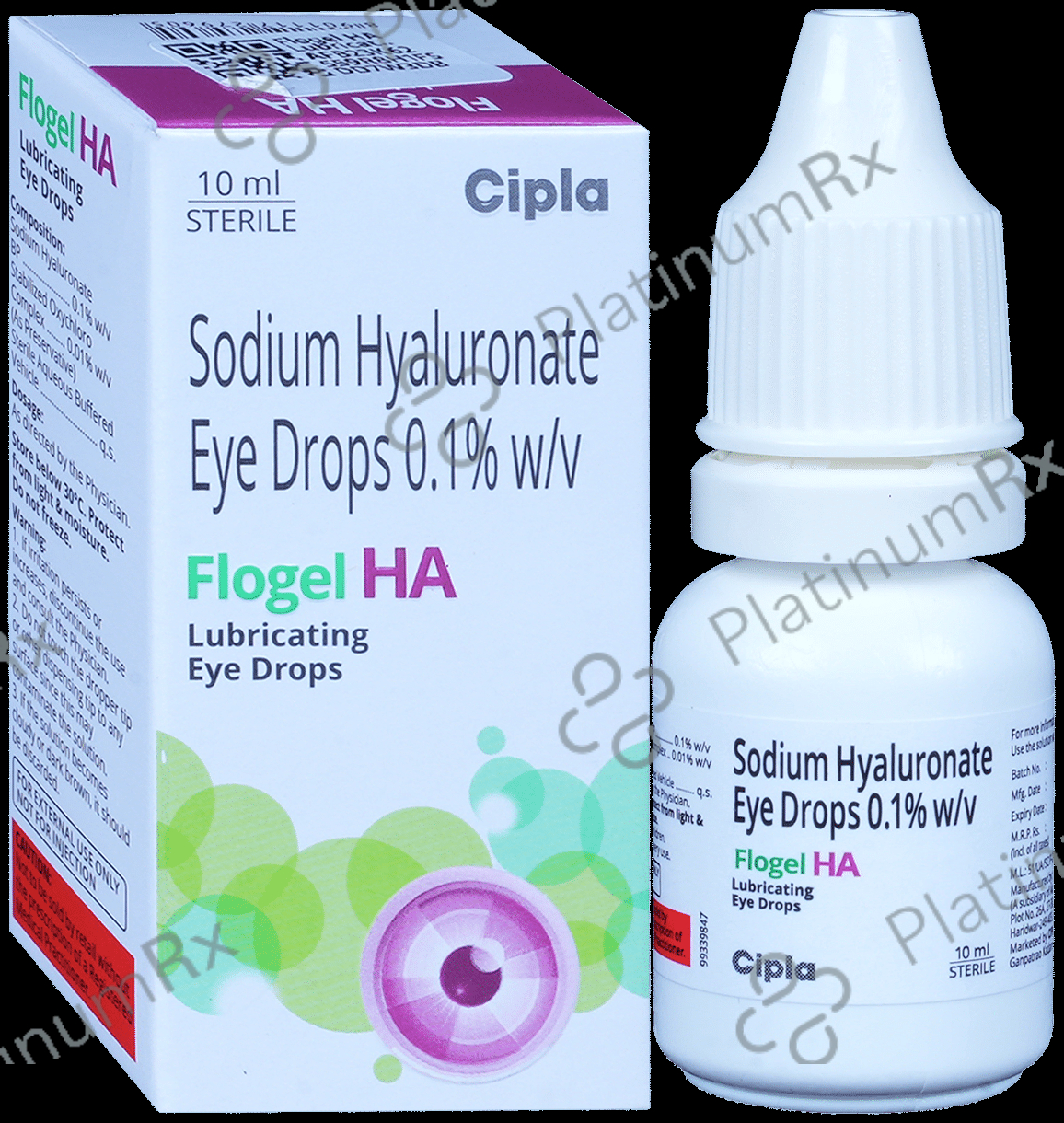 Flogel HA 0.1% Lubricating Eye Drop 10ml