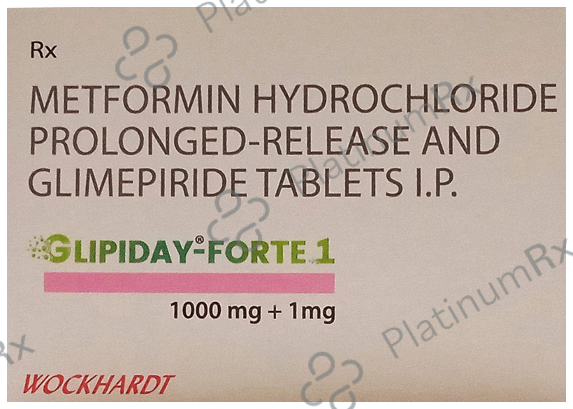 Glipiday-Forte 1 Tablet PR