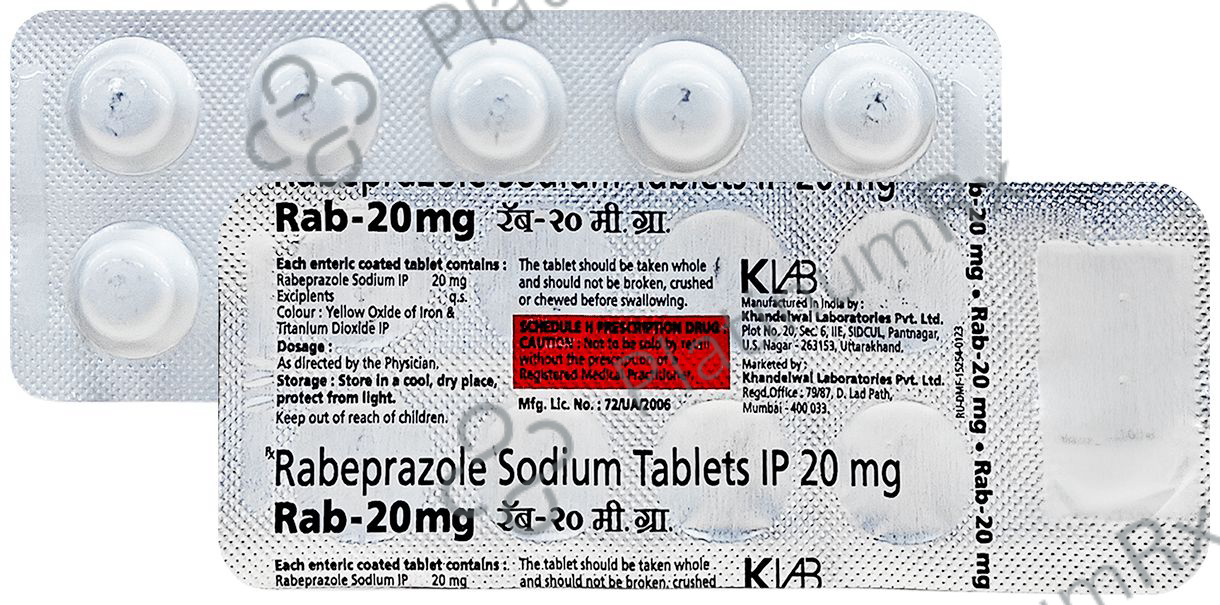 Rab 20mg Tablet 10s