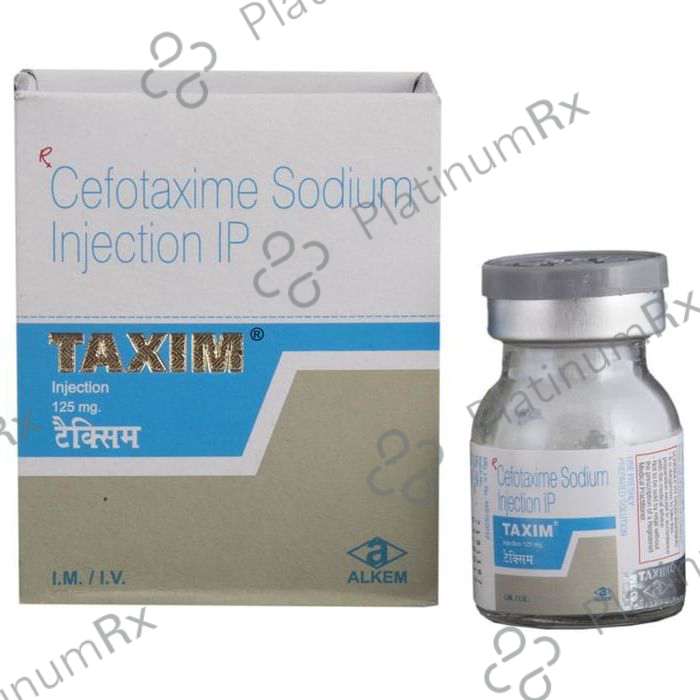 Taxim 125mg Injection 1s