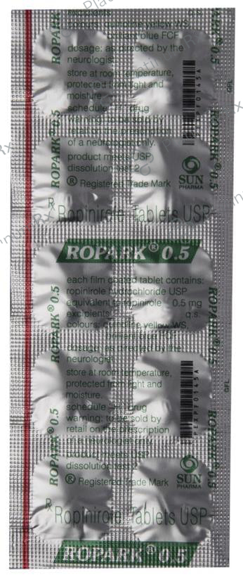 Ropark 0.5mg Tablet 10s