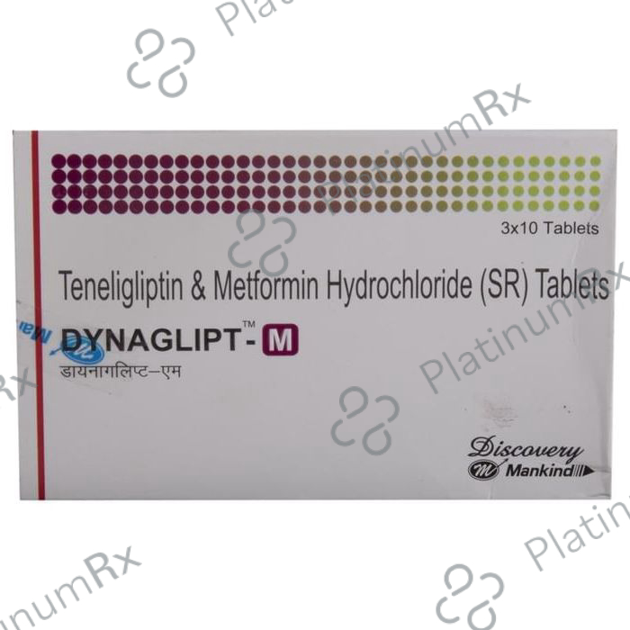 Dynaglipt M 500/20mg Tablet SR 10s