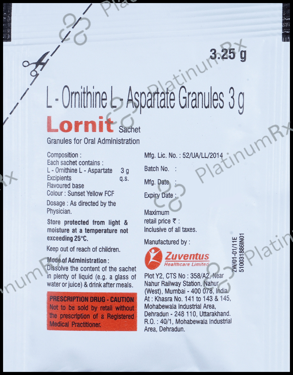 Lornit Sachet 3gm Granules 1s