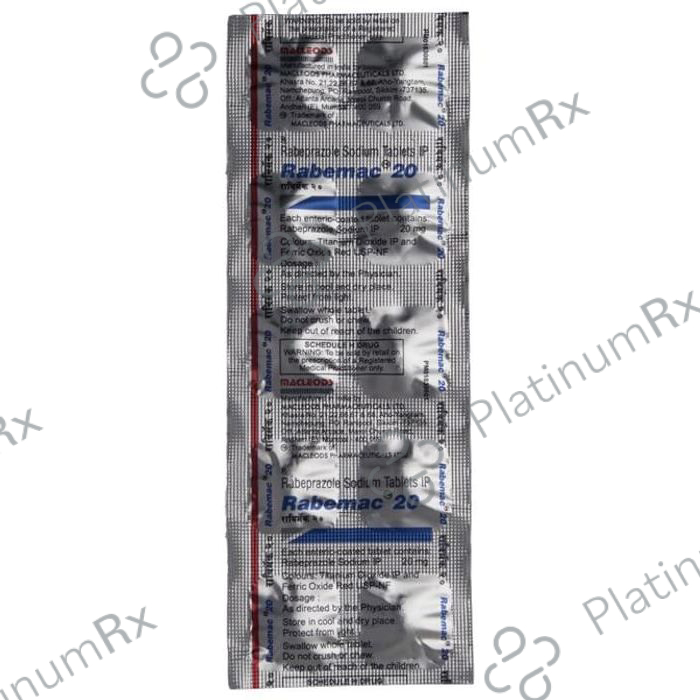 Rabemac 20mg Tablet 10s