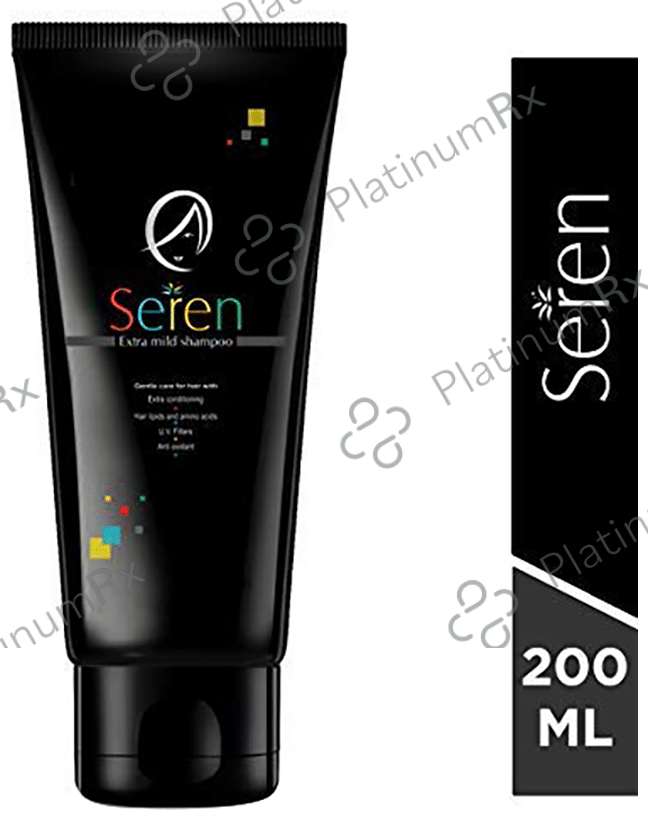 Seren Extra Mild Shampoo (200ml Each) 3 Tubes