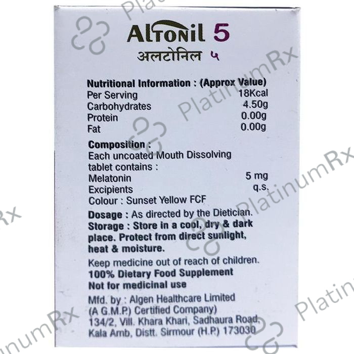 Altonil 5 Tablet MD