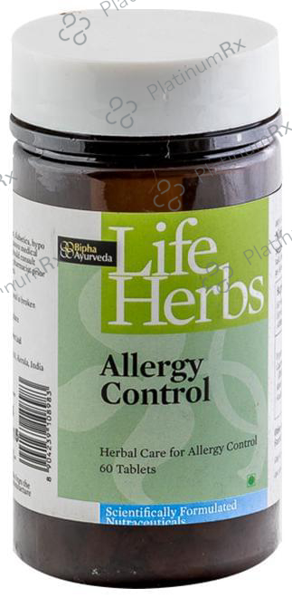 Bipha Ayurveda Life Herbs Allergy Control Tablet