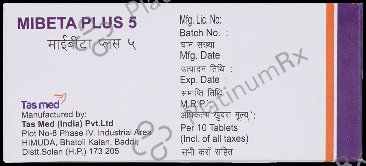 Mibeta-Plus 5 Tablet SR